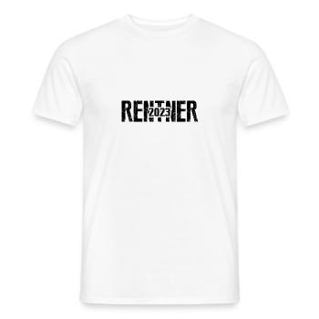 Rentner 2023, Pensionär, Endlich im Ruhestand! - Männer T-Shirt - Weiß - Vorne - AI Model Male 178 dark (178cm)