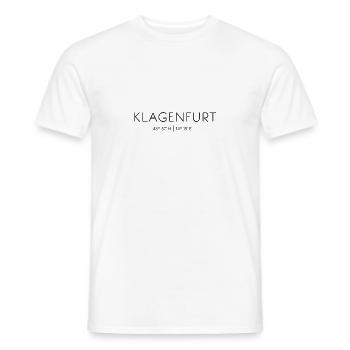 Klagenfurt, Carinthie, Autriche - T-shirt homme - blanc - Devant - AI Model Male 178 dark (178cm)