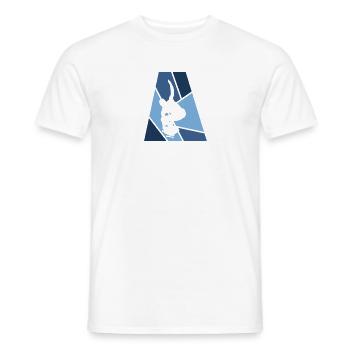 Skateboarding Skateboarder Skater - Men's T-Shirt - white - Front - AI Model Male 178 dark (178cm)