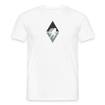 Intercrosse Crosse - Men's T-Shirt - white - Front - AI Model Male 178 dark (178cm)