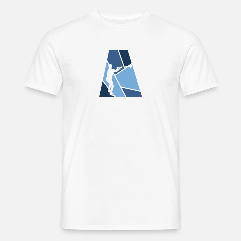field Intercrosse box - Männer T-Shirt - Weiß