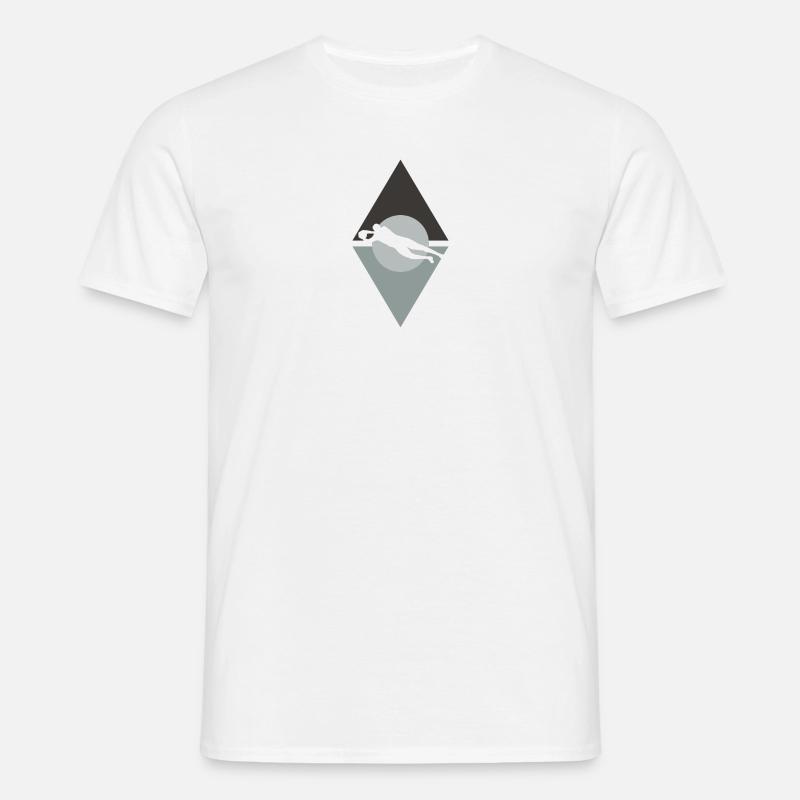 Verteidiger Elfmeter - Männer T-Shirt - Weiß