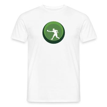 Joueur de pickleball - T-shirt homme - blanc - Devant - AI Model Male 178 dark (178cm)
