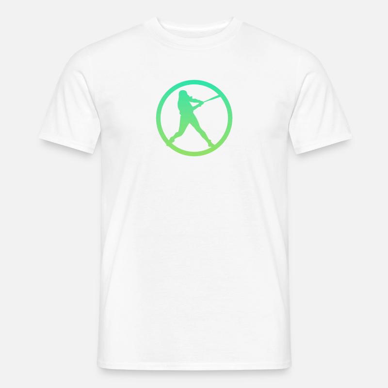Pitcher Pitcher Softball Spieler - Männer T-Shirt - Weiß