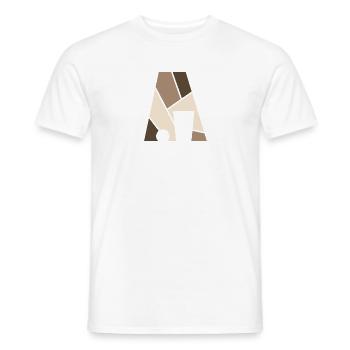 Beerpong Beer Pong Beer Pong - Men's T-Shirt - white - Front - AI Model Male 178 dark (178cm)