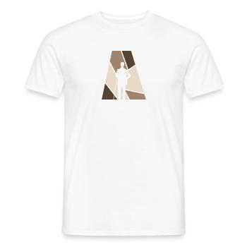 Billiards Billiards Billiard Player - Men's T-Shirt - white - Front - AI Model Male 178 dark (178cm)
