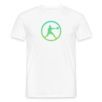 Squash Player Squash Player Squash - Men's T-Shirt - white - Front - AI Model Male 178 dark (178cm)