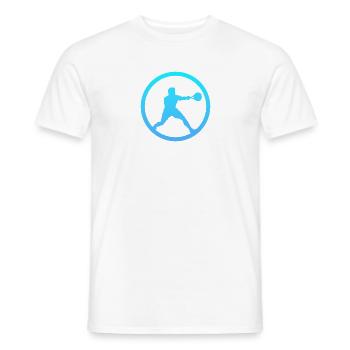 Squash Players Squash Rackets Squash Players - Men's T-Shirt - white - Front - AI Model Male 178 dark (178cm)