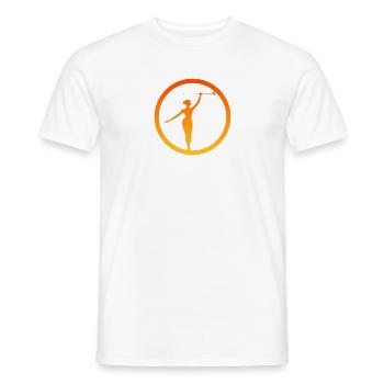 Danser, virevolter, danser - T-shirt homme - blanc - Devant - AI Model Male 178 dark (178cm)