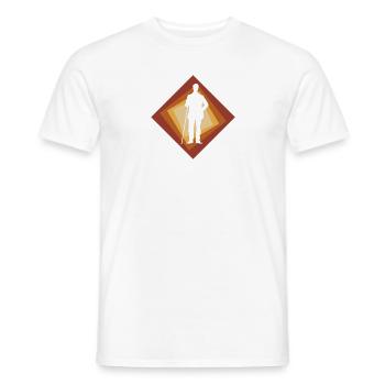 Billiards Billiard Player Billiard Player - Men's T-Shirt - white - Front - AI Model Male 178 dark (178cm)