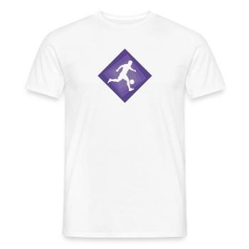 Beach Soccer Soccer Beach Ball - Men's T-Shirt - white - Front - AI Model Male 178 dark (178cm)