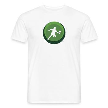 Joueur de pickleball Jeu de pickleball - T-shirt homme - blanc - Devant - AI Model Male 178 dark (178cm)