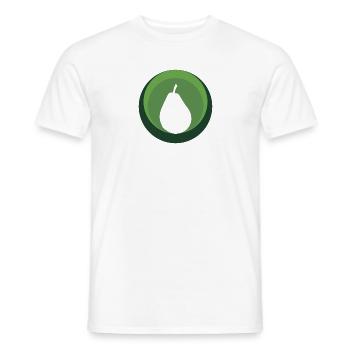 Toast végétalien pour le petit-déjeuner - T-shirt homme - blanc - Devant - AI Model Male 178 dark (178cm)