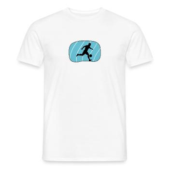 Beach Ball Beach Soccer Beach - Men's T-Shirt - white - Front - AI Model Male 178 dark (178cm)