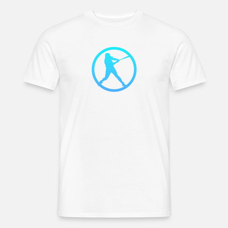 Pitcher Pitcher Softball - Männer T-Shirt - Weiß