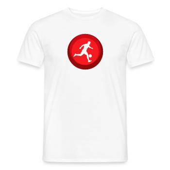 Beach Ball Beach Soccer Beach - Men's T-Shirt - white - Front - AI Model Male 178 dark (178cm)