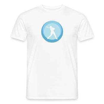 Softball Spieler Pitcher Pitcher - Männer T-Shirt - Weiß - Vorne - AI Model Male 178 dark (178cm)