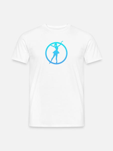 Ballerina Ballerina Ballett - Männer T-Shirt - Weiß