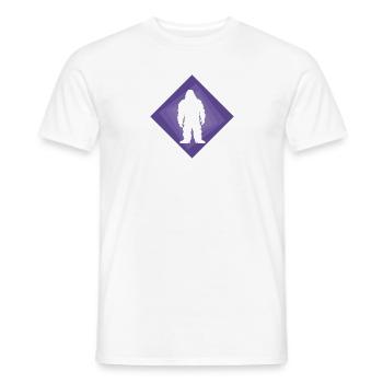 Big foot Big foot Yeti - Männer T-Shirt - Weiß - Vorne - AI Model Male 178 dark (178cm)