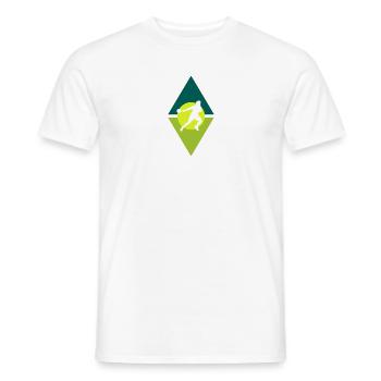 Raquettes Squash Raquettes Squash - T-shirt homme - blanc - Devant - AI Model Male 178 dark (178cm)