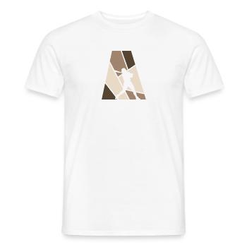 Softball Softball Baseball - Men's T-Shirt - white - Front - AI Model Male 178 dark (178cm)