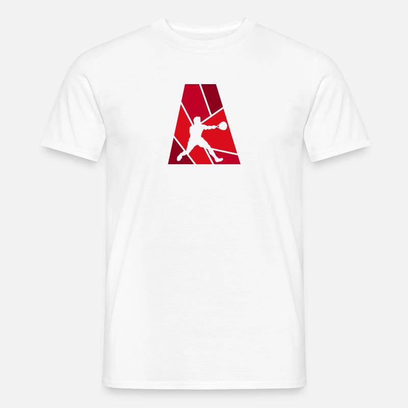 Squash Squashspieler Squash - Männer T-Shirt - Weiß