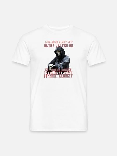 Alte Leute - Männer T-Shirt - Weiß