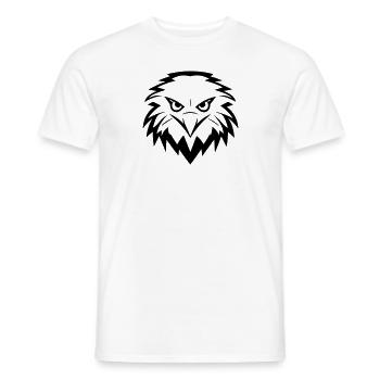 Eagle - Men's T-Shirt - white - Front - AI Model Male 178 dark (178cm)