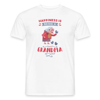 Enkel Großmutter Geburtstagsgeschenk spruch oma - Männer T-Shirt - Weiß - Vorne - AI Model Male 178 dark (178cm)