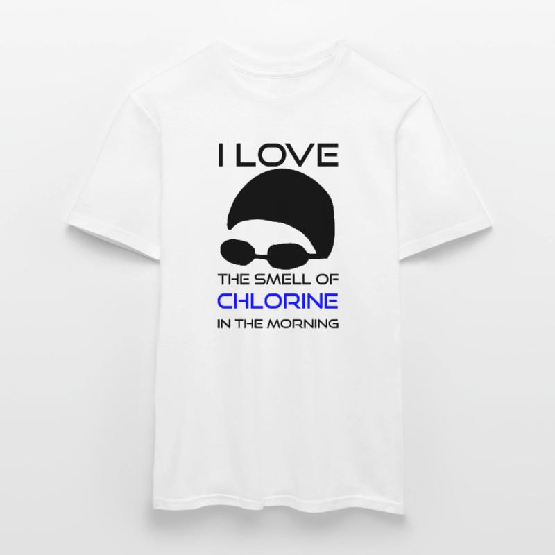 Natation Sort chlore odeur T-shirt homme