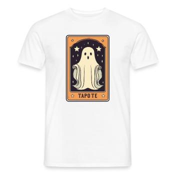 Tarot Geist Karte - Männer T-Shirt - Weiß - Vorne - AI Model Male 178 dark (178cm)