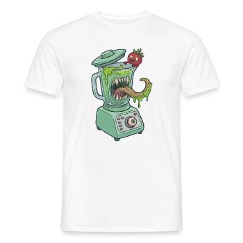 Monster Standmixer - Männer T-Shirt - Weiß - Vorne - AI Model Male 178 dark (178cm)
