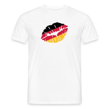 Allemagne - T-shirt homme - blanc - Devant - AI Model Male 178 dark (178cm)