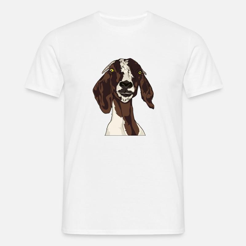 goat - Men's T-Shirt - white