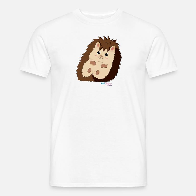 Igelchen Karla - Männer T-Shirt - Weiß