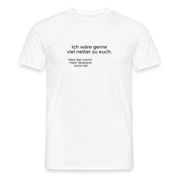 Netter - Männer T-Shirt - Weiß - Vorne - AI Model Male 178 dark (178cm)