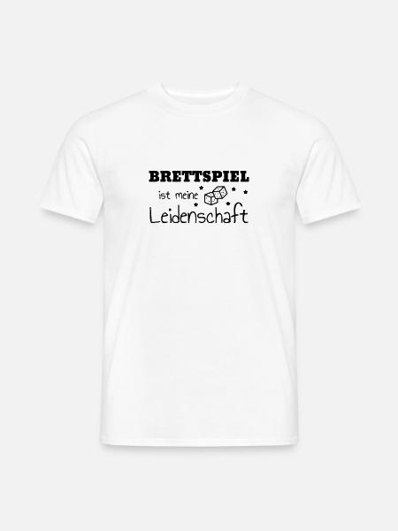 Brettspiel / Spieler / Spiel / Puzzle - Männer T-Shirt - Weiß