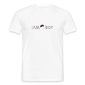 Je suis un garçon thaïlandais - T-shirt homme - blanc - Devant - AI Model Male 178 dark (178cm)