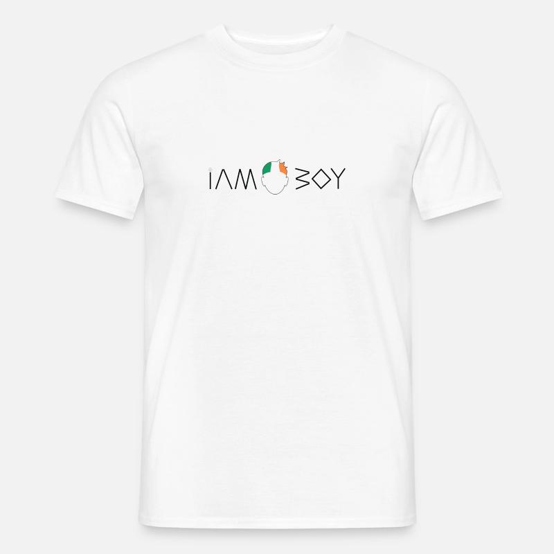 Ich bin ein irischer Junge - Männer T-Shirt - Weiß