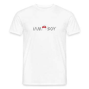Ich bin ein Schweizer Junge - Männer T-Shirt - Weiß - Vorne - AI Model Male 178 dark (178cm)