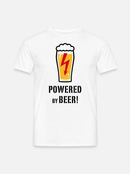 Power Blitz POS - T-shirt homme - blanc