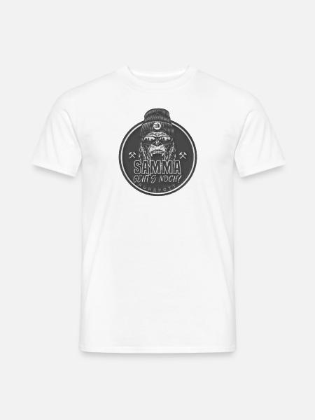 Samma gehts noch - lustiger Spruch - Ruhrpott Logo - Männer T-Shirt - Weiß