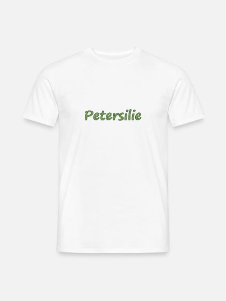 Petersilie - Männer T-Shirt - Weiß