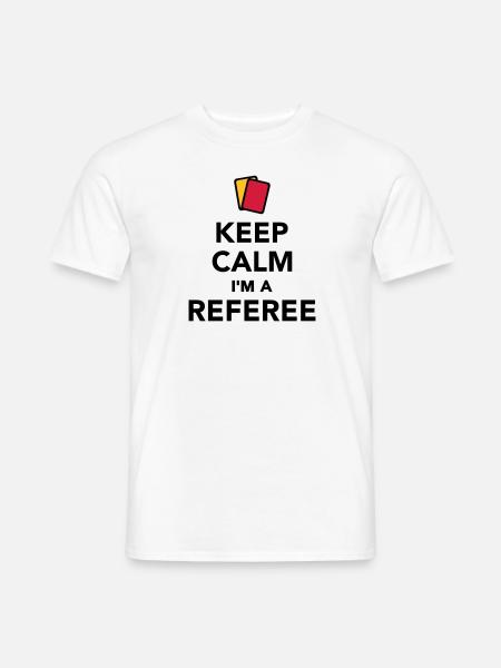 Schiedsrichter - Männer T-Shirt - Weiß