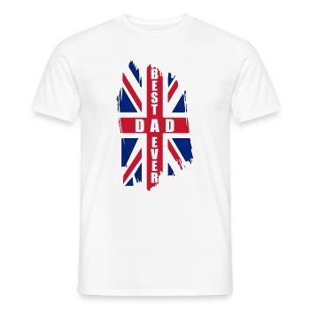 Bester Vater den es gib - Männer T-Shirt - Weiß - Vorne - AI Model Male 178 dark (178cm)