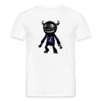 Grimbly - T-shirt homme - blanc - Devant - AI Model Male 178 dark (178cm)