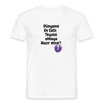 Teyze Oluyorsun - Männer T-Shirt - Weiß - Vorne - AI Model Male 178 dark (178cm)