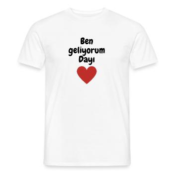Dayi Oluyorsun - Männer T-Shirt - Weiß - Vorne - AI Model Male 178 dark (178cm)