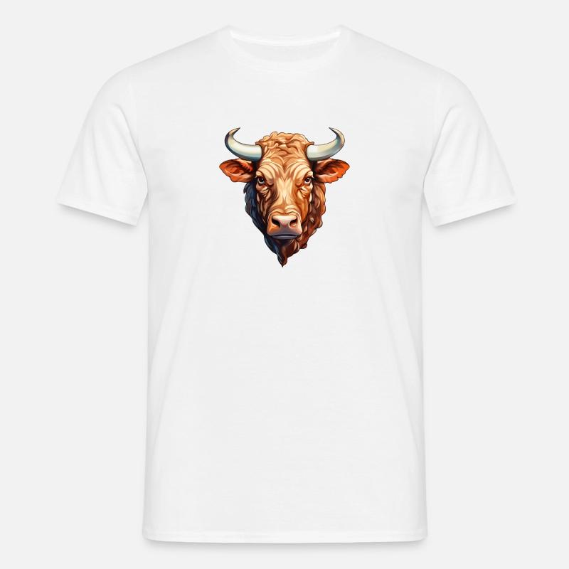 Bull - Men's T-Shirt - white