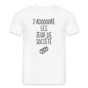 Brettspiel / Spieler / Spiel / Puzzle - Männer T-Shirt - Weiß - Vorne - AI Model Male 178 dark (178cm)